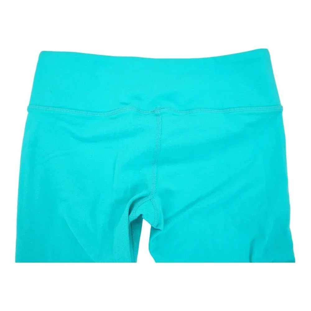 ALO Yoga Women‎ Legging Sz XS Goddess Ribbed Ruched Teal Gray